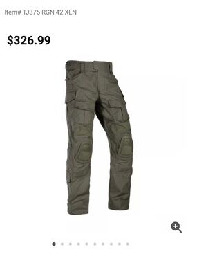 Tactical Cargo Pants in Olive Green - Men